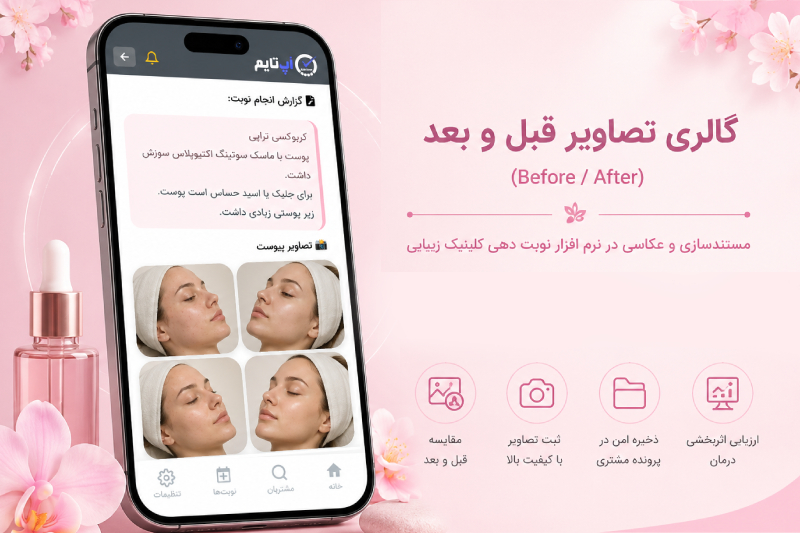 تصاویر قبل و بعد فیشال پوست