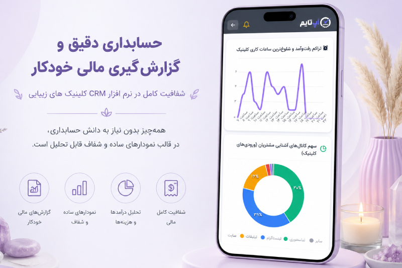 نمودارها و آمارهای مراجعین پوست